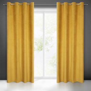 Velvet Lili Curtain 140 x 250 Honey Spun