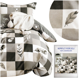 Bedding 160 x 200 3pc Satin Cotton No. A1642