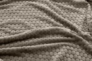 Blanket 160 x 200 Microfiber Embossed Plush Ala 3D Circles 03