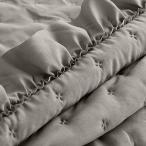 Decorative Quilted Bedspread 170 x 210 Libi3 Beige