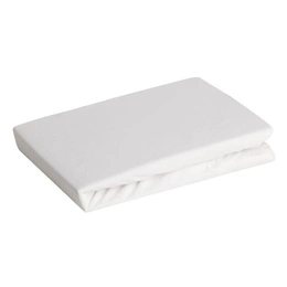 Jersey sheet with elastic D91 140x200 w.30 Cream