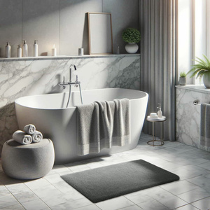 Rug 50 x 70 Soft Plush Fur Rabbit 107