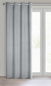 Carlo Blackout Curtain 135 x 250 Silver