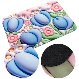 Magic 13 3D Non-Slip Absorbent Bathroom Mat