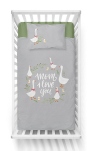 Bamboo Baby Bedding 100 x 135 Idylla 4787A