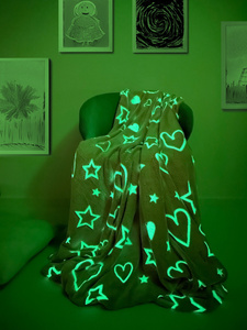 Blanket 150 x 200 Microfiber Fluorescent Peter 04