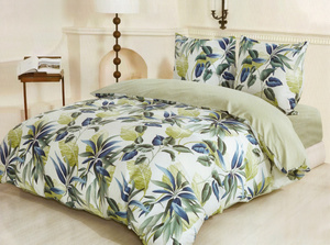 Bedding 160 x 200 3 pcs Cotton Satin no. A1859