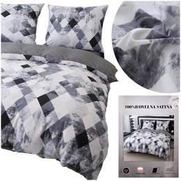Bedding 200 x 220 3pcs Cotton Satin Dalia 25