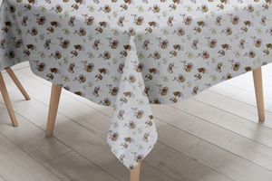Tablecloth 140 cm Decorative by the Meter Lena 48