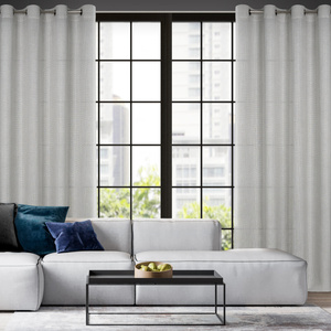 Curtain 140 x 250 Decorative Cindy Silver Swivels