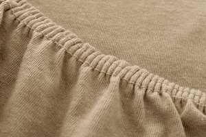 Jersey sheet with elastic 020_D Beige 140x200