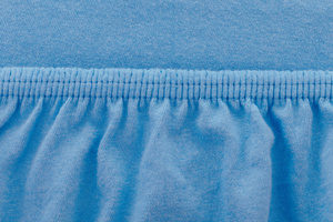 Jersey sheet with elastic 027_D Blue 160x200
