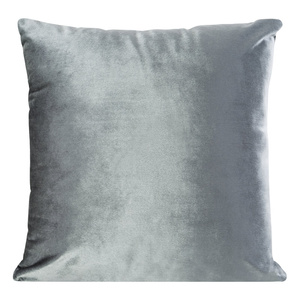 Velvet pillowcase Samanta 40 x 40 Graphite
