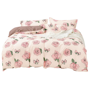 Bedding 200 x 220 3pc Satin Cotton No. A1738