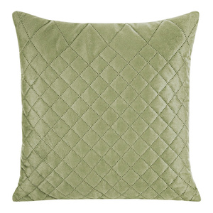 40 x 40 Quilted Velvet Pillowcase Luiz3 J. Green