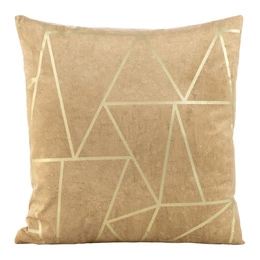 45 x 45 Decorative Velvet Pillowcase Blink29 Beige