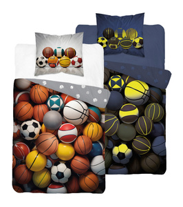 Bedding 140 x 200 2pc FLUO Youth Jaime 5552A