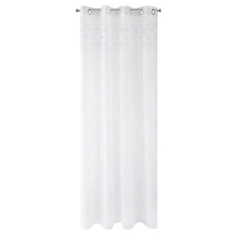 Decorative Curtain Lila 140 x 250 White Spillover