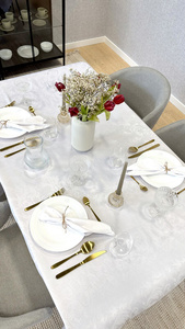 Decorative Tablecloth 160 x 350 Jacquard Camille 03