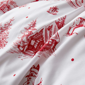 Bedding 160 x 200 3pc Satin Cotton Laponia