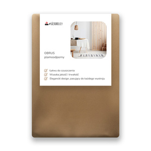 Tablecloth 110x160 Stainproof Classic Savio C.Beige