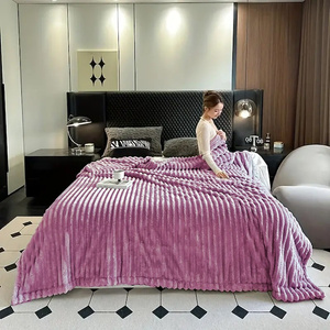 Blanket 200 x 220 Microfiber Plush Shirley 03