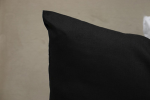 Cotton pillowcase 50 x 60 Uniform Ola Black Black