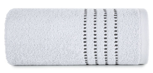 Fiore Bath Towel (02) 30 x 50 Silver