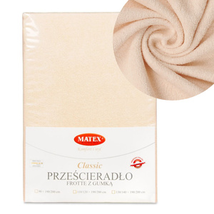 Terry sheet 220 x 200 with elastic CLASSIC 15