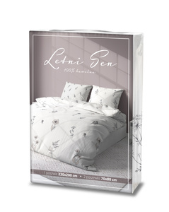 Bedding 140 x 200 3pc Cotton Summer Sleep 020