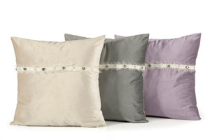 Tiana Velvet Pillowcase 45 x 45 Light Brown