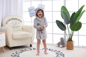 Children's Hooded Bathrobe L 130 Mouse