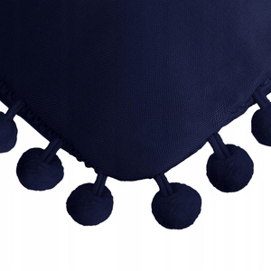 Decorative pillowcase 45 x 45 Fluffy Navy blue