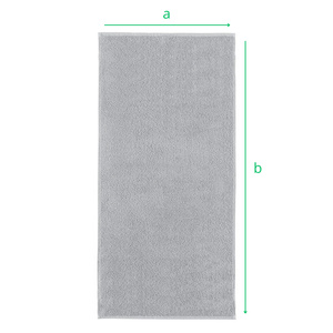 Otto Towel 50 x 100 400 g/m2 Cotton Steel