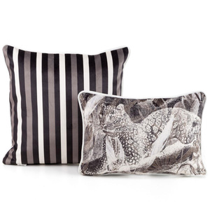 Amazonas Decorative Pillow 45 x 30 Beige + Black