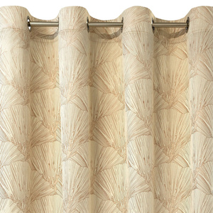 Pierre Cardin Goja Velvet Curtain 140 x 250 Cream