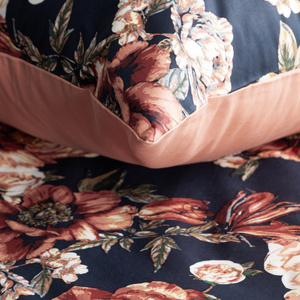 Bedding 160 x 200 3pc Satin Cotton Spring 79