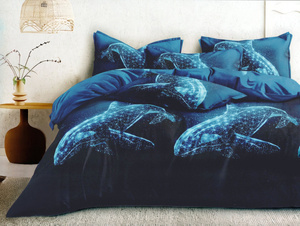 Bedding set 200 x 220 3pcs Satin Dalwin 1003