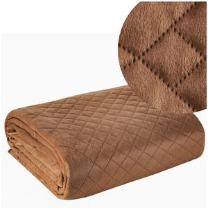 Bedspread 220 x 240 Quilted Design91 Luiz3 Brick