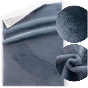 Rug 60 x 90 Soft Plush Fur Rabbit 108