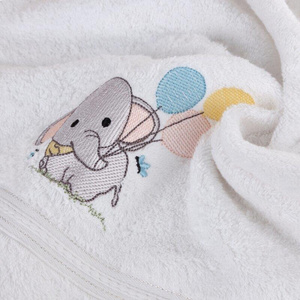 Baby50 Baby Bath Towel 50 x 90 White