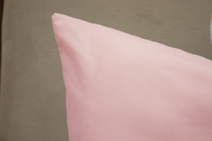 Cotton pillowcase 45 x 45 Uniform Ola Brown Pink