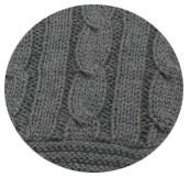 Blanket 125 x 150 Cotton Scotty Light Grey