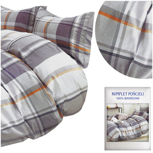 Bedding 200 x 220 3pc Satin Cotton No. A1447