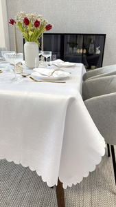 Decorative Tablecloth 160 x 300 Jacquard Camille 02