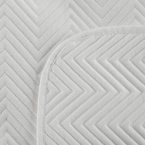 Bedspread 220 x 240 Quilted Len3 White