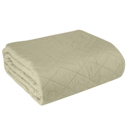 Bedspread 200 x 220 Quilted Decorative Boni2 Beige