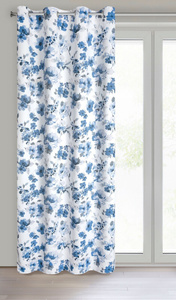 Caren Blackout Curtain 140 x 250 Blue