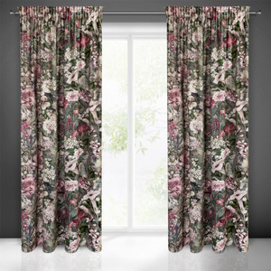 Curtain 140 x 270 Decorative Glory Zie+Pink