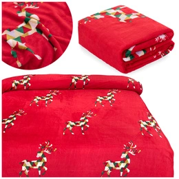 Blanket 160 x 200 Microfiber Christmas Vilde 13